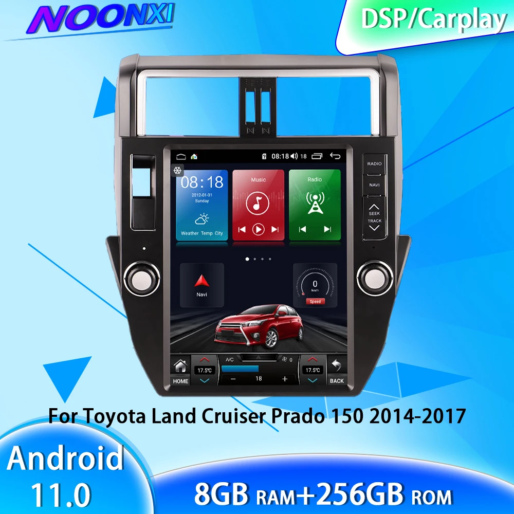 8+256G Android 11 For Toyota Land Cruiser Prado 150 2014-2017 Car Carplay Navigation Touch Tesla Screen Multimedia Player Radio
8+256G Android 11 For Toyota Land Cruiser Prado 150 2014-2017 Car Carplay Navigation Touch Tesla Screen Multimedia Player Radio