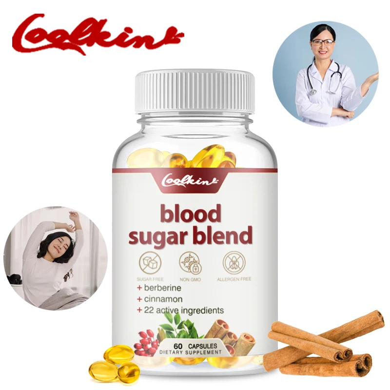 Blood Sugar Blend Capsules - with Berberine & Momordica Charantia - for Blood Sugar and Cardiovascular Health
Blood Sugar Blend Capsules - with Berberine & Momordica Charantia - for Blood Sugar and Cardiovascular Health