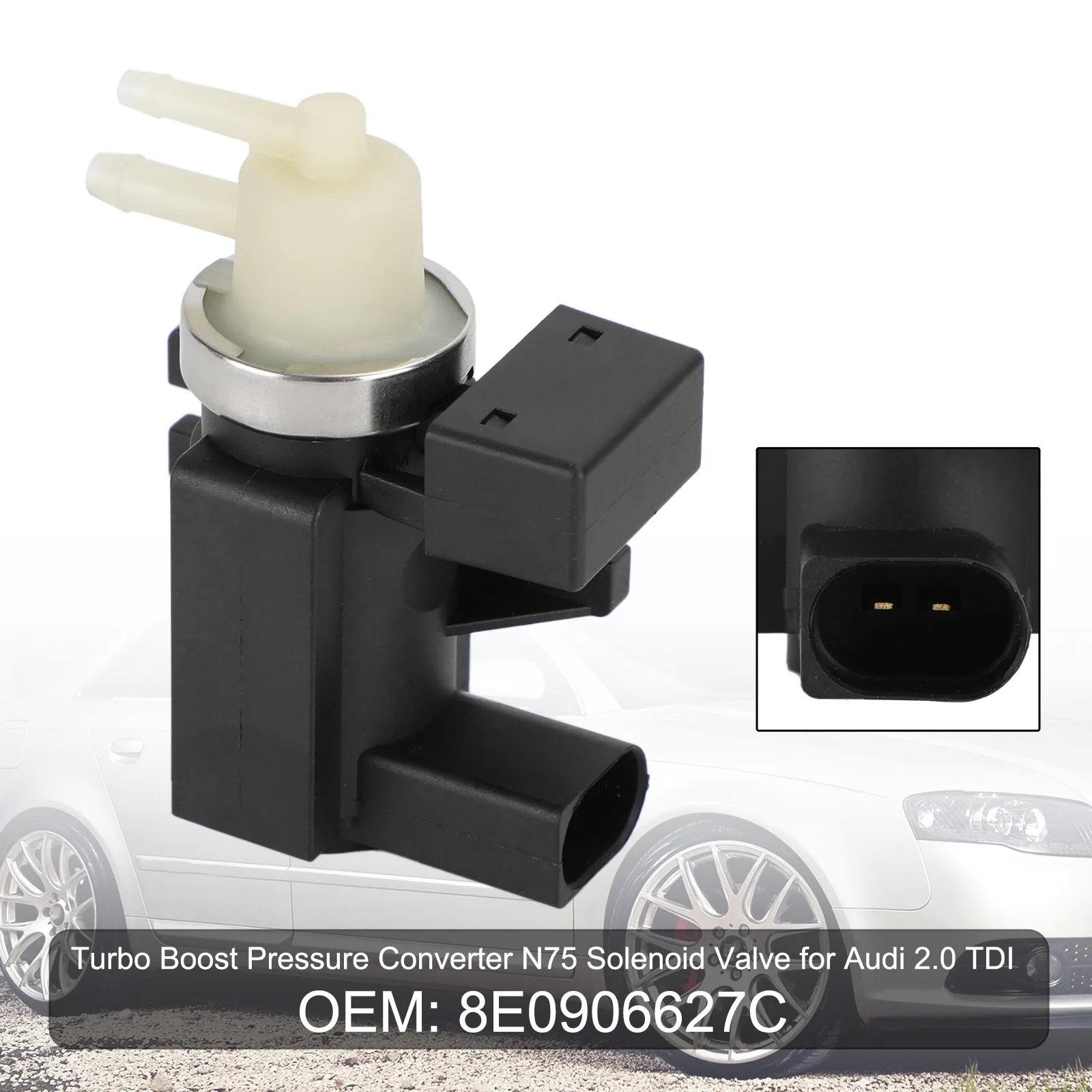 Artudatech Turbo Boost Pressure Converter N75 Solenoid Valve for Audi 2.0 TDI 8E0906627C Car Accessories
Artudatech Turbo Boost Pressure Converter N75 Solenoid Valve for Audi 2.0 TDI 8E0906627C Car Accessories