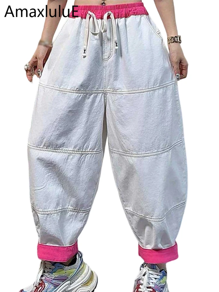 Amax LuluE 2026 Summer Fashion Striped Pants Females Japanese Loose Causal Clothes Womens Classic Vintage Elastic Waist Trousers
Amax LuluE 2026 Summer Fashion Striped Pants Females Japanese Loose Causal Clothes Womens Classic Vintage Elastic Waist Trousers