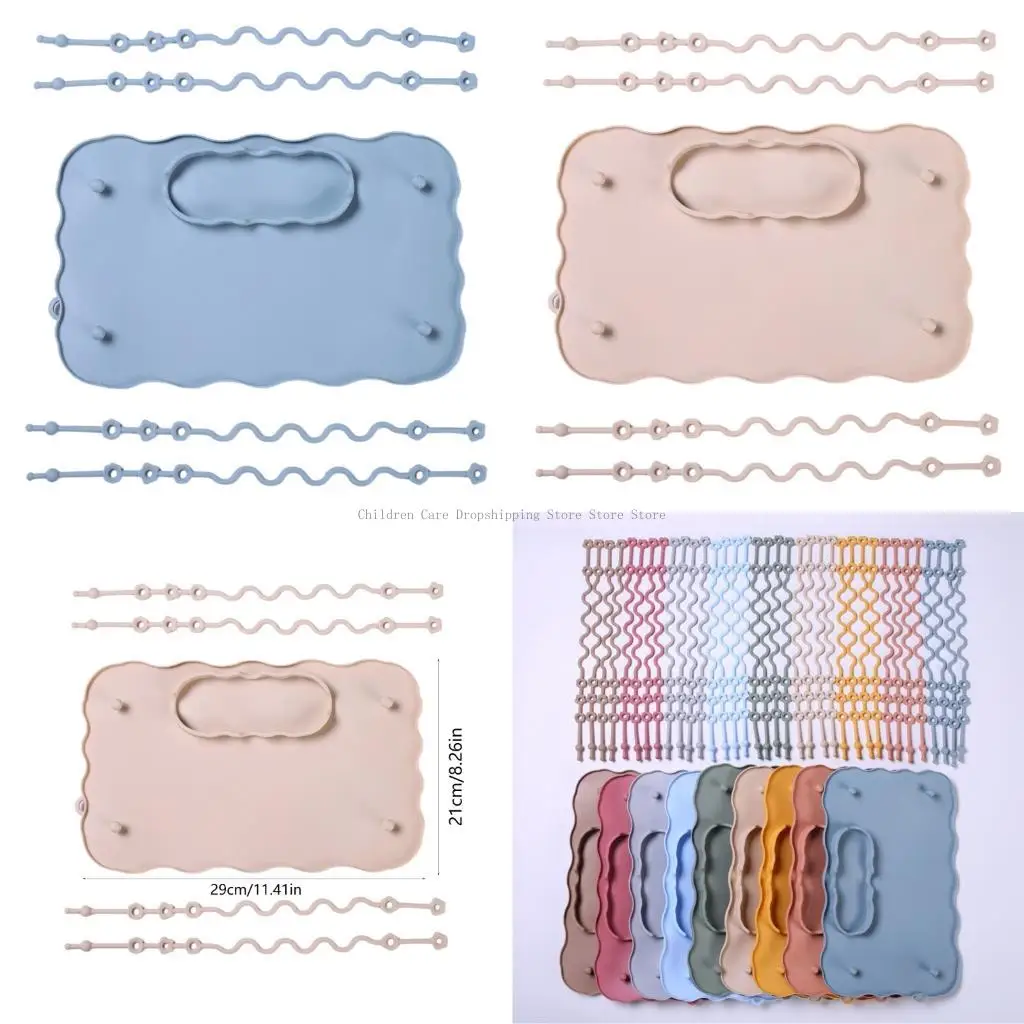 Kids Placemat Feeding Plate Infant Reusable Anti Slip Mat Silicone Tablemat
Kids Placemat Feeding Plate Infant Reusable Anti Slip Mat Silicone Tablemat