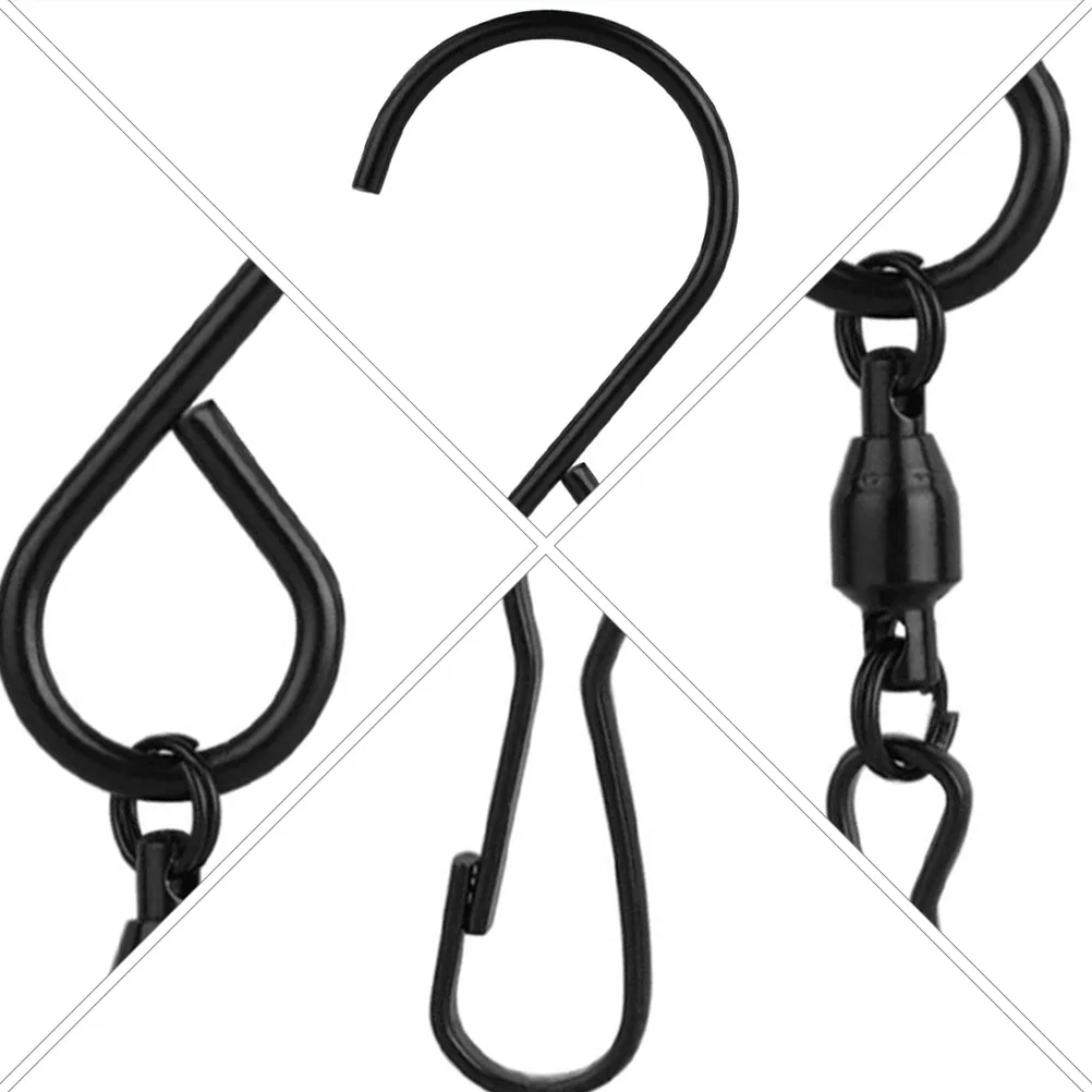 10pcs Stainless Steel Swivel Hooks Clips Hanger For Birdcage Crystal Wind Spinners Black Compact Heavy Duty
10pcs Stainless Steel Swivel Hooks Clips Hanger For Birdcage Crystal Wind Spinners Black Compact Heavy Duty
