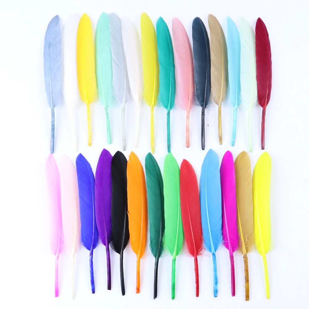Goose Feathers 100pcs Craft Decorative Novelty Accessories Creative Leisure Wedding Diy Accessories Solid Color Feathers
Goose Feathers 100pcs Craft Decorative Novelty Accessories Creative Leisure Wedding Diy Accessories Solid Color Feathers