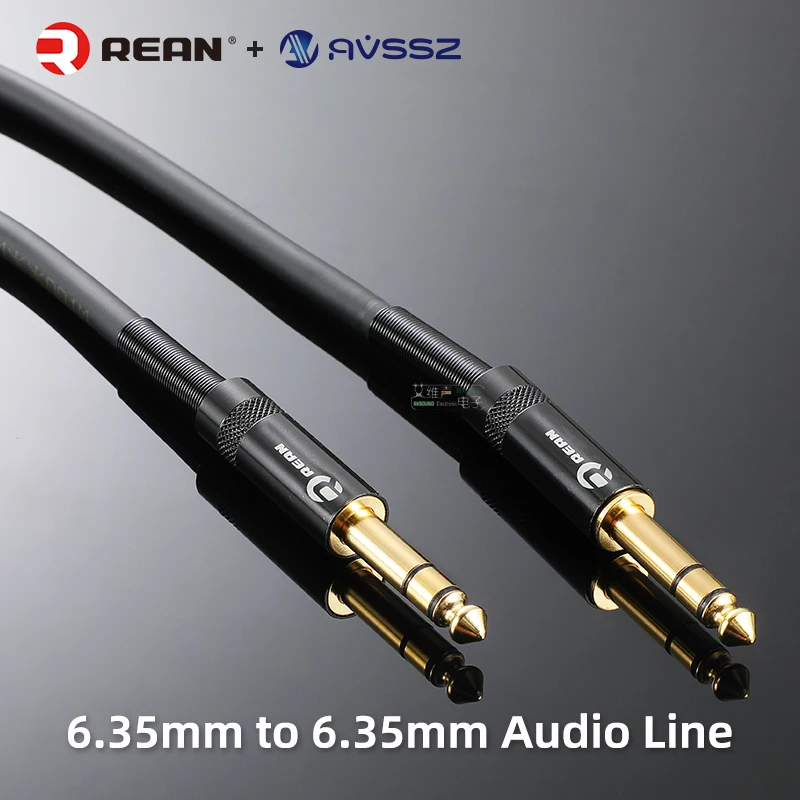 AVSSZ TRS Line 6.35 to 6.35 mm 3 Pole Balanced Audio Cable Connecting Line Mixer Noise Reduction Microphone Cable Male to Male
AVSSZ TRS Line 6.35 to 6.35 mm 3 Pole Balanced Audio Cable Connecting Line Mixer Noise Reduction Microphone Cable Male to Male