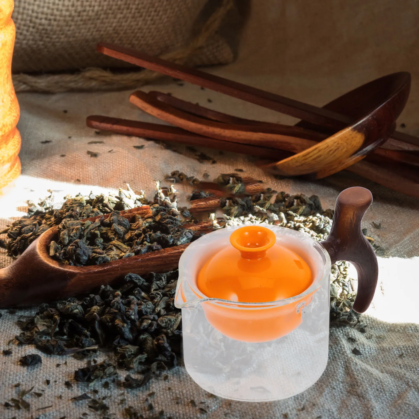 360 Side Handle Teapot Ceramic Teapot Glass Wood Tea Pot Practical Portable Household Tea Infuser Filter Heating
360 Side Handle Teapot Ceramic Teapot Glass Wood Tea Pot Practical Portable Household Tea Infuser Filter Heating