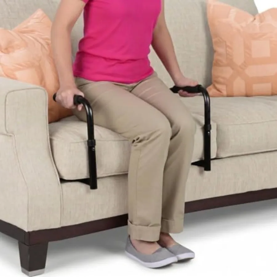 Опора для подъема с сиденья - Поручень-опора для дивана и кресла - Ручка-помощник для пациентов, пожилых людей и людей с ограниченными возможностями - Безопасность
Опора для подъема с сиденья - Поручень-опора для дивана и кресла - Ручка-помощник для пациентов, пожилых людей и людей с ограниченными возможностями - Безопасность