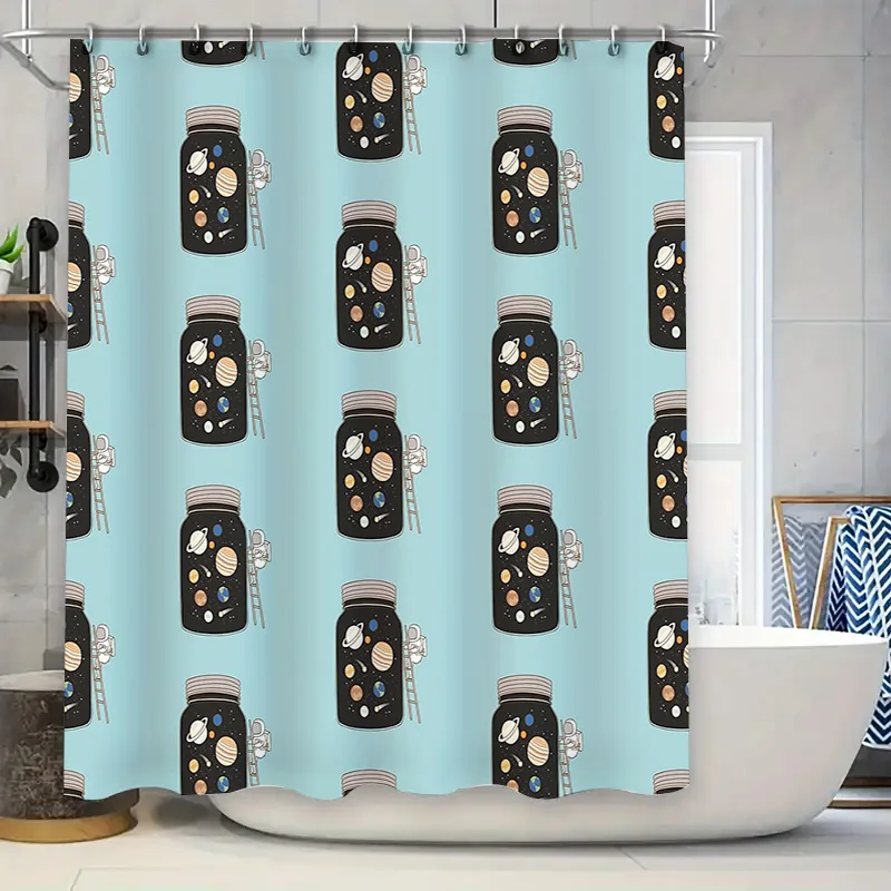 Galaxy Shower Curtain Starry Space Universe Decor Bathroom Set Waterproof Backdrop
Galaxy Shower Curtain Starry Space Universe Decor Bathroom Set Waterproof Backdrop