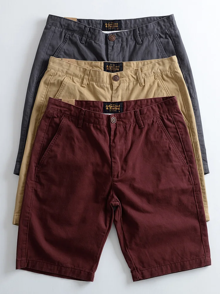 Heavyweight Pure Cotton Summer Loose Casual orts Men's Five-Quarter Workwear Pants Multiple kets Large Size Straight Leg
Heavyweight Pure Cotton Summer Loose Casual orts Men's Five-Quarter Workwear Pants Multiple kets Large Size Straight Leg