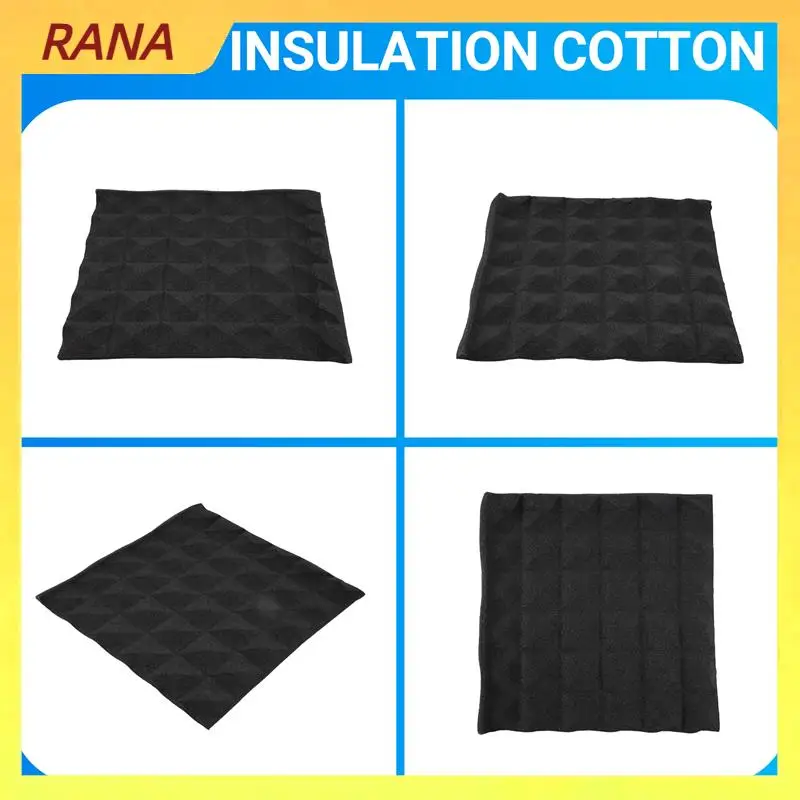 RANA 12 шт. 30X30X5 см звукоизоляционная хлопковая звукоизоляционная пена для студии звукозаписи, звукоизоляционная пена для пианино
RANA 12 шт. 30X30X5 см звукоизоляционная хлопковая звукоизоляционная пена для студии звукозаписи, звукоизоляционная пена для пианино