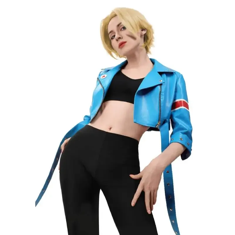 Sky01 WENAM Game Cosplay Costume Halloween Vintage Gothic Jacket Fighter Cammy White Cosplay Jacket Women Faux Leather CoatWd01@
Sky01 WENAM Game Cosplay Costume Halloween Vintage Gothic Jacket Fighter Cammy White Cosplay Jacket Women Faux Leather CoatWd01@