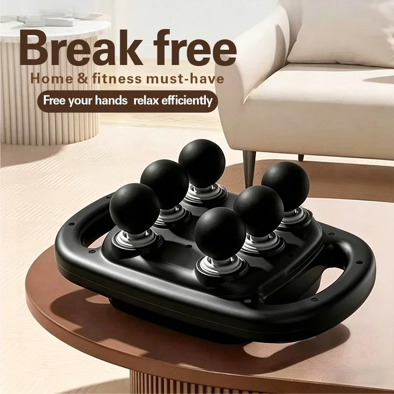 High-Power Six-Headed Oscillating Deep Tissue Massage Gun for Home Muscle Relaxation - Portable Massager Device
High-Power Six-Headed Oscillating Deep Tissue Massage Gun for Home Muscle Relaxation - Portable Massager Device