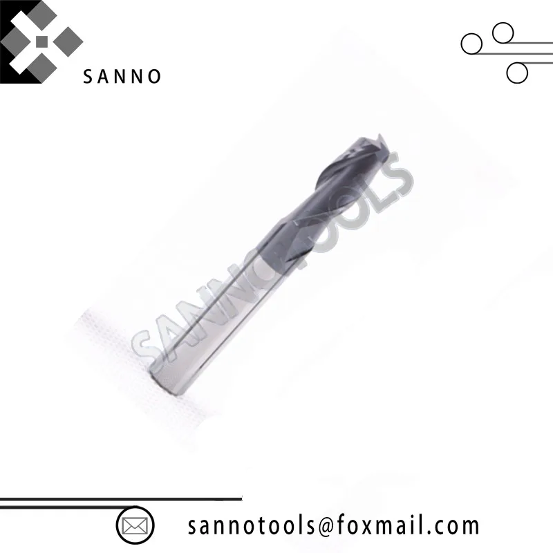 5Pcs D4mm -D8mm length 75mm 2 flutes HRC 45 degree tungsten steel flattened end mill with long shank CNC end milling cutter
5Pcs D4mm -D8mm length 75mm 2 flutes HRC 45 degree tungsten steel flattened end mill with long shank CNC end milling cutter