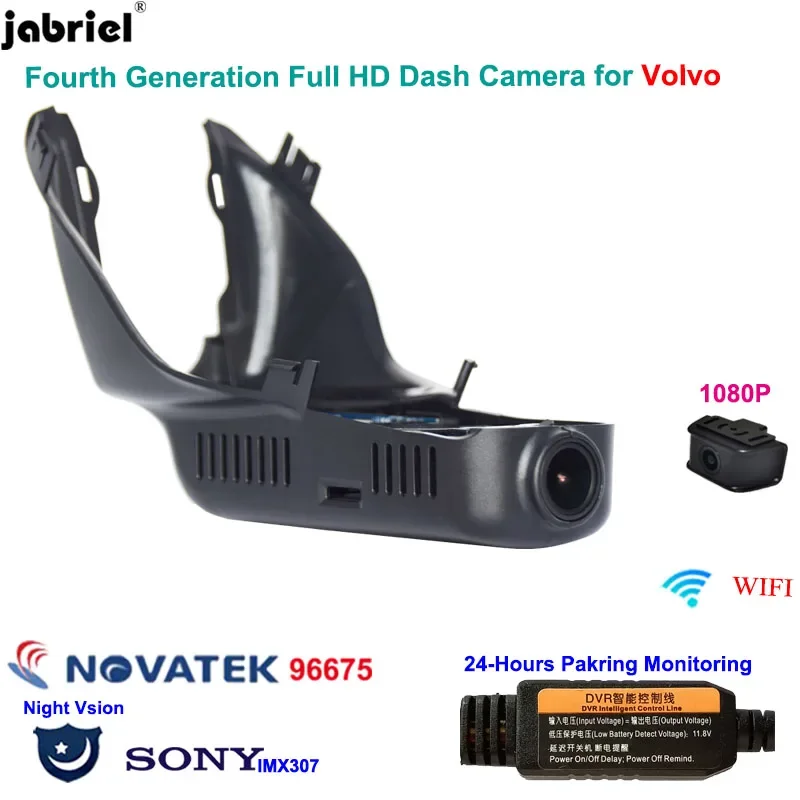 for Volvo XC60 T5 T6 2015 2016 2017 2018 Full HD 1080P Car Dvr Dash Cam Camera Auto Video Recorder Night Vision Dual Lens WIFI
for Volvo XC60 T5 T6 2015 2016 2017 2018 Full HD 1080P Car Dvr Dash Cam Camera Auto Video Recorder Night Vision Dual Lens WIFI