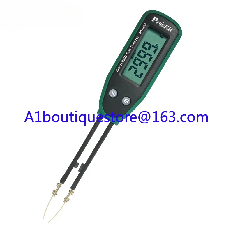 SMD Resistance Capacitance Tester Change Head Tweezers SMD Diode Test Clip MT-1632
SMD Resistance Capacitance Tester Change Head Tweezers SMD Diode Test Clip MT-1632