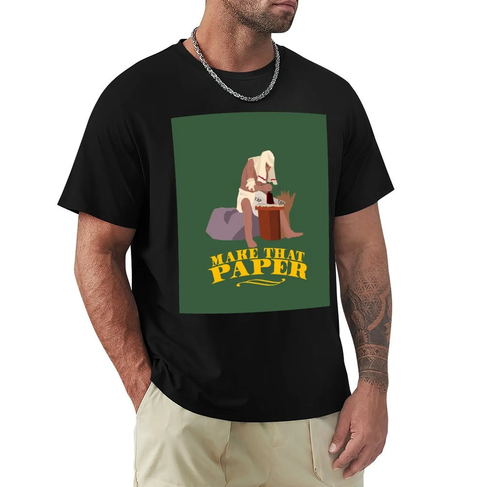 Make That Paper: Spaceship Earth T-Shirt summer shirt vintage clothes big and tall t shirts for men
Make That Paper: Spaceship Earth T-Shirt summer shirt vintage clothes big and tall t shirts for men