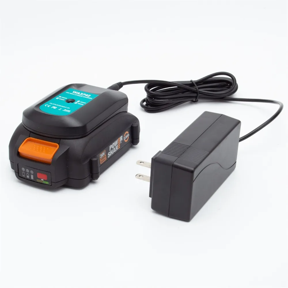 Cordless portable power battery charging converter 100-240 VFor Worx 6PIN Lithium Battery Converter(without battery )
Cordless portable power battery charging converter 100-240 VFor Worx 6PIN Lithium Battery Converter(without battery )