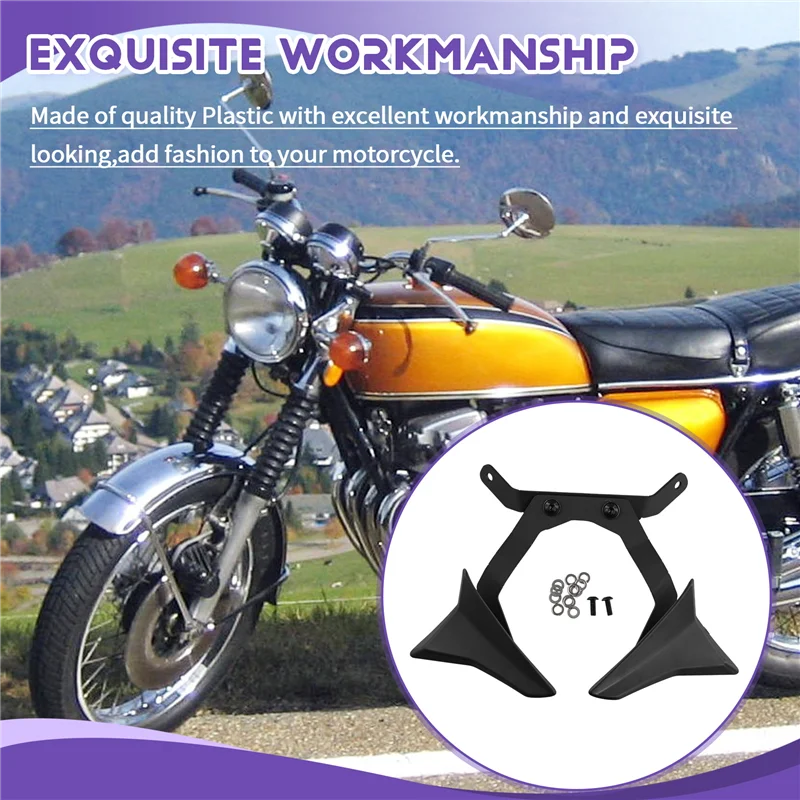 T2-Motorcycle For Honda CB750 HORNET CB 750 Hornet 2023 2024 Front Spoiler Wing Frontal Winglet Aerodynamic Deflector
T2-Motorcycle For Honda CB750 HORNET CB 750 Hornet 2023 2024 Front Spoiler Wing Frontal Winglet Aerodynamic Deflector