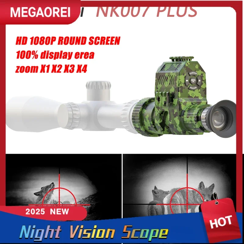 NK007 Plus Портативный Камуфляжный ночной охотничий прицел оптический прицел Megaorei охотничья камера видеозапись HD1080P NV007 с 850
NK007 Plus Портативный Камуфляжный ночной охотничий прицел оптический прицел Megaorei охотничья камера видеозапись HD1080P NV007 с 850