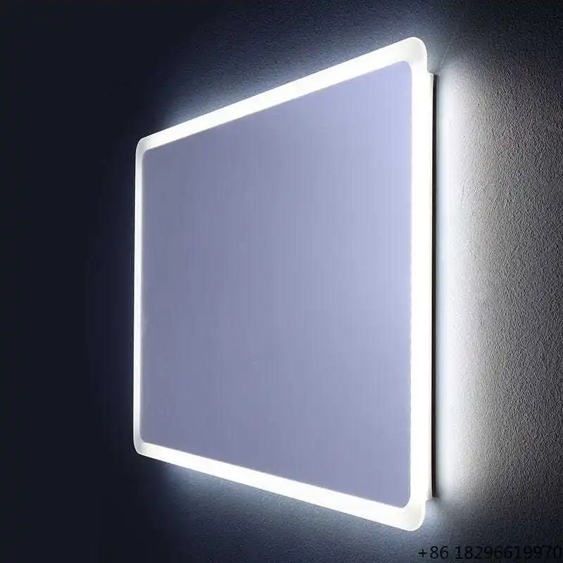 LED Backlit Bathroom Mirror Aluminum Framed Wall Modern Rectangular Vanity
LED Backlit Bathroom Mirror Aluminum Framed Wall Modern Rectangular Vanity