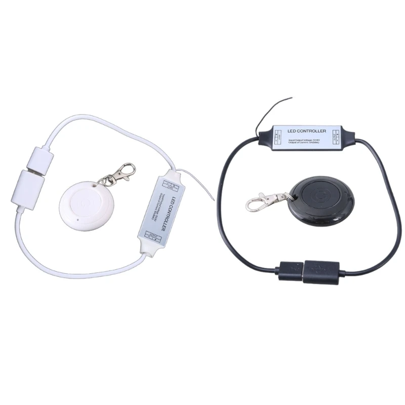 USB 5V Controller Cable Cord for 5V LED Light with Round Remote Build-in Battery 10m Wireless Remote Distance
USB 5V Controller Cable Cord for 5V LED Light with Round Remote Build-in Battery 10m Wireless Remote Distance