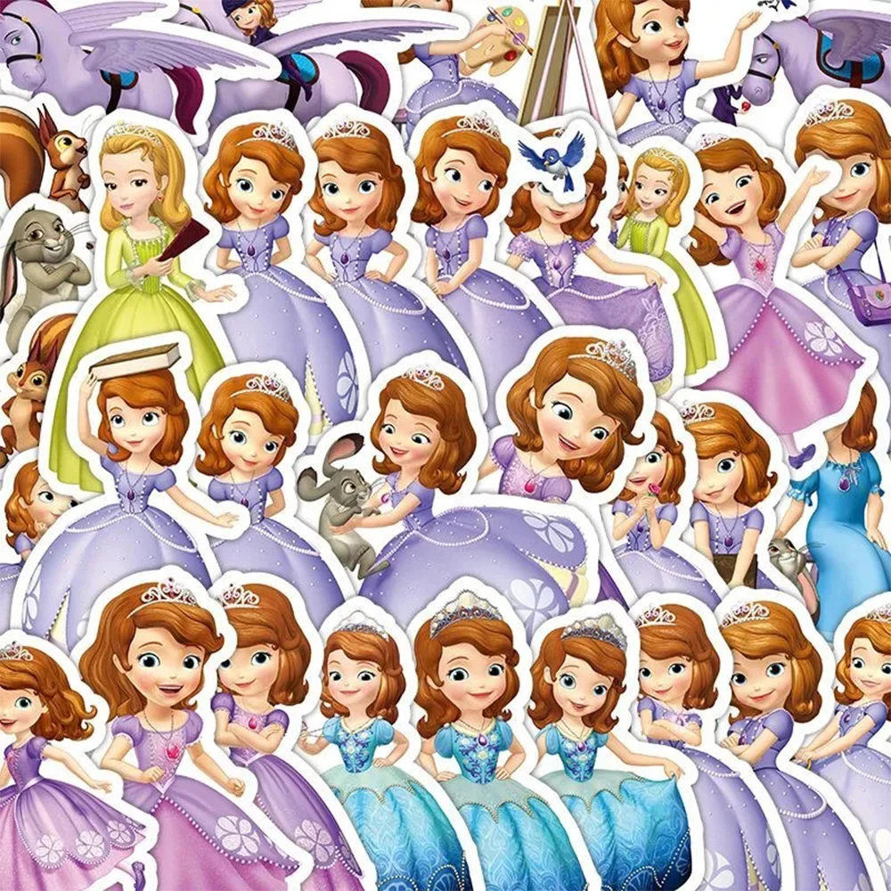 10/30/50Pcs Cartoon Disney Anime Princess Sofia Stickers DIY Water Bottle Diary Kawaii Aesthetic Decals Sticker Kids Party Gifts
10/30/50Pcs Cartoon Disney Anime Princess Sofia Stickers DIY Water Bottle Diary Kawaii Aesthetic Decals Sticker Kids Party Gifts