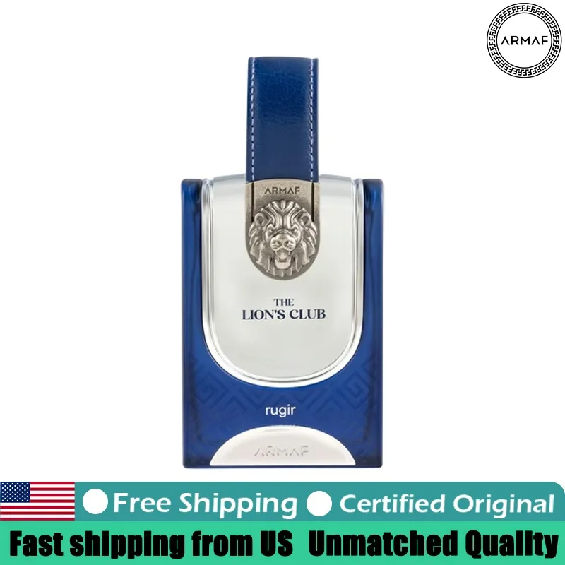 Armaf The Lion's Club Rugir Eau de Parfum Spray for Men 3.4 Oz/100 ML Lasting Natural Oriental Floral Pheromones Cologne Perfume
Armaf The Lion's Club Rugir Eau de Parfum Spray for Men 3.4 Oz/100 ML Lasting Natural Oriental Floral Pheromones Cologne Perfume