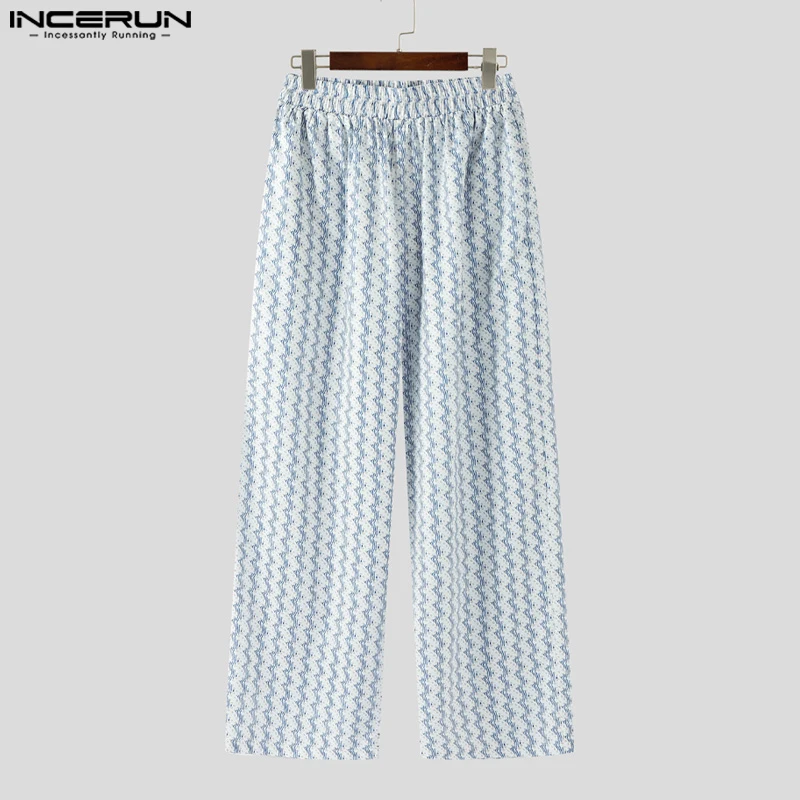 INCERUN Men Pants Printing Vacation Loose Joggers Casual Straight Trousers Men 2025 Elastic Waist Fashion Long Pants Streetwear
INCERUN Men Pants Printing Vacation Loose Joggers Casual Straight Trousers Men 2025 Elastic Waist Fashion Long Pants Streetwear