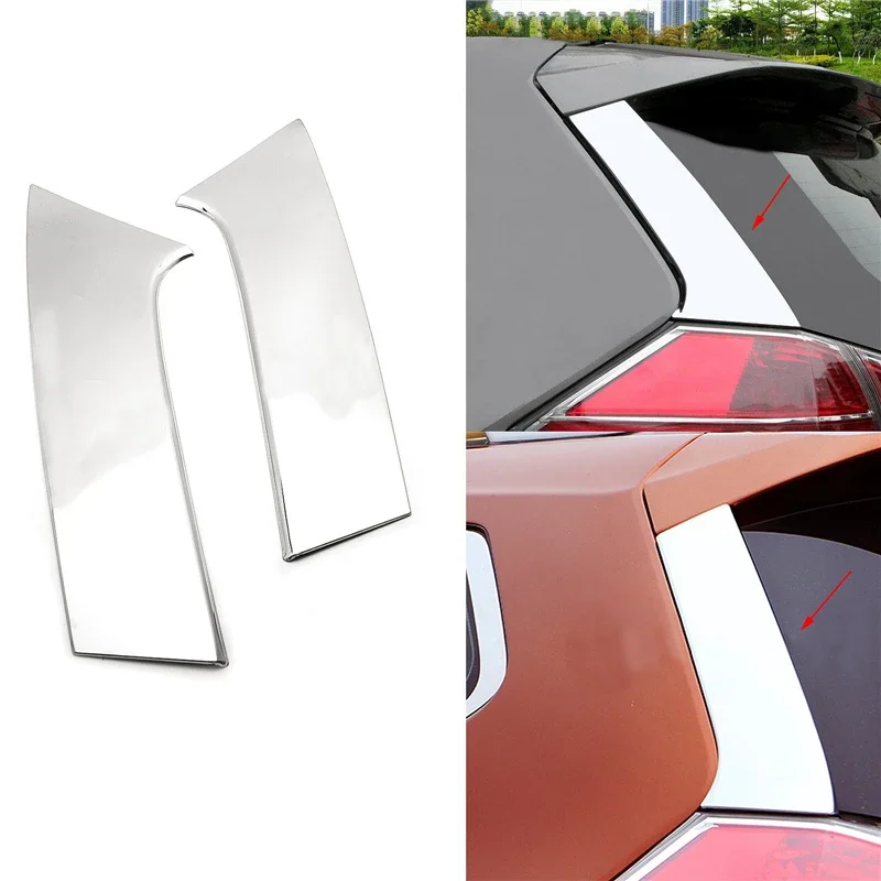 1 Pair Car Rear Spoiler Rear Window Tailgate Spoiler Side Trims Cover for Nissan Rogue X-Trail 2014-2019 Car Exterior Decoration 
1 Pair Car Rear Spoiler Rear Window Tailgate Spoiler Side Trims Cover for Nissan Rogue X-Trail 2014-2019 Car Exterior Decoration