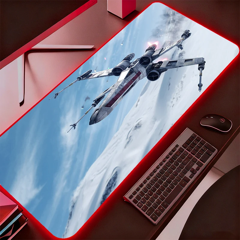 Computer Mouse Pad Star Wars LED Gamer Mouse Pads Gaming Mousepad XXL Desk Mause Pad RGB Keyboard Mouse Backlight Carpet
Computer Mouse Pad Star Wars LED Gamer Mouse Pads Gaming Mousepad XXL Desk Mause Pad RGB Keyboard Mouse Backlight Carpet
