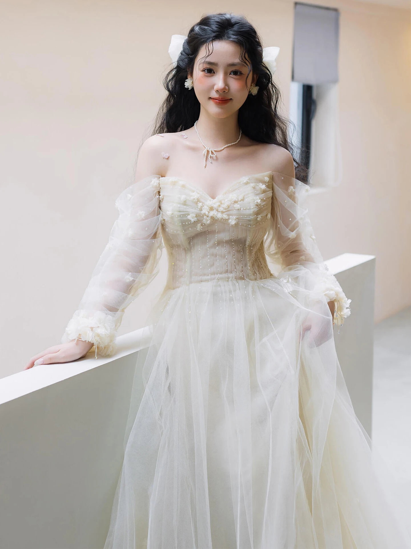 Romantic Lace Wedding Dr 2025 New Vintage Fairy T Sle Engagement Bridal Gown Guest Arrival Long Sve Floor Length
Romantic Lace Wedding Dr 2025 New Vintage Fairy T Sle Engagement Bridal Gown Guest Arrival Long Sve Floor Length