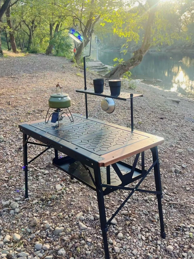 3 Unit Table Portable Outdoor Aluminum Alloy IGT Folding Table Lightweight Camping Table Outdoor BBQ Picnic Dining Desk
3 Unit Table Portable Outdoor Aluminum Alloy IGT Folding Table Lightweight Camping Table Outdoor BBQ Picnic Dining Desk
