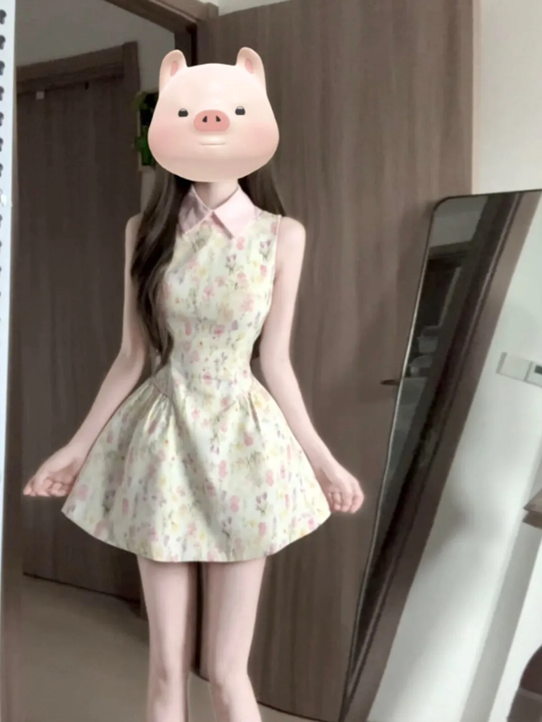 Retro Unique Floral Print Puffy Short Skirt Slimming Waist Vest Dress Summer Fashionable Cotton Blend Casual City Commute
Retro Unique Floral Print Puffy Short Skirt Slimming Waist Vest Dress Summer Fashionable Cotton Blend Casual City Commute