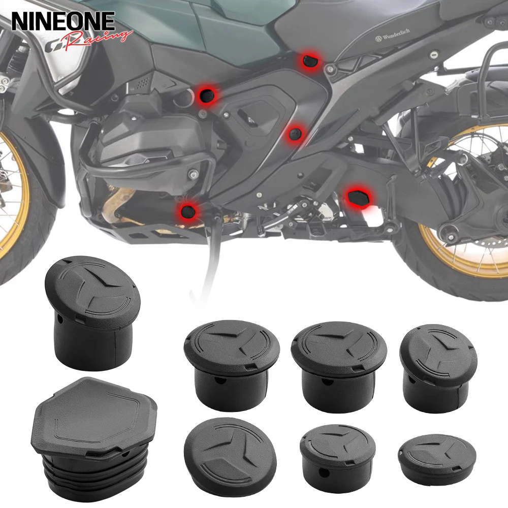 For BMW R1300GS R 1300GS Adventure R1300 GS ADV 2023-2025 Motorcycle Frame Hole Cover Caps Plug Decorative Frame Cap Set PP
For BMW R1300GS R 1300GS Adventure R1300 GS ADV 2023-2025 Motorcycle Frame Hole Cover Caps Plug Decorative Frame Cap Set PP