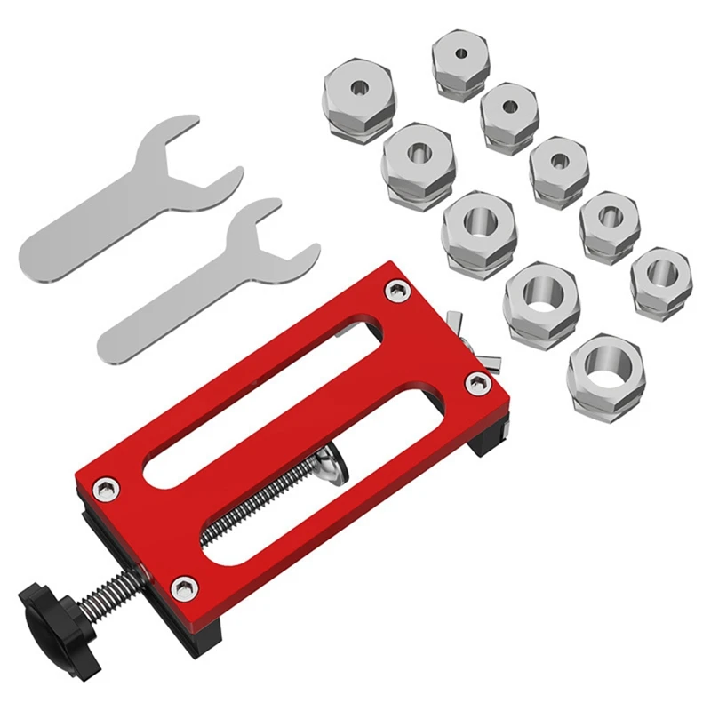ABSU Universal Aluminum Profile Drilling Jig With Drill Sleeve Drill Punching Locator Auxiliary Tool Profiles Screw Puncher
ABSU Universal Aluminum Profile Drilling Jig With Drill Sleeve Drill Punching Locator Auxiliary Tool Profiles Screw Puncher