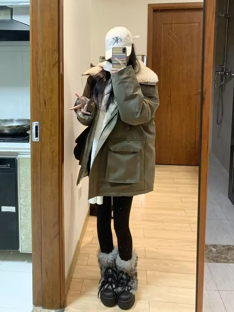 Женская осенняя парка из меха, высококачественная, средней длины, с асимметричным кроем, спортивная, с широким шнурком, уютная, из софтшелла, на завязках, классическая, А-силуэт, с элементами комбинированного дизайна, для девушек
Женская осенняя парка из меха, высококачественная, средней длины, с асимметричным кроем, спортивная, с широким шнурком, уютная, из софтшелла, на завязках, классическая, А-силуэт, с элементами комбинированного дизайна, для девушек