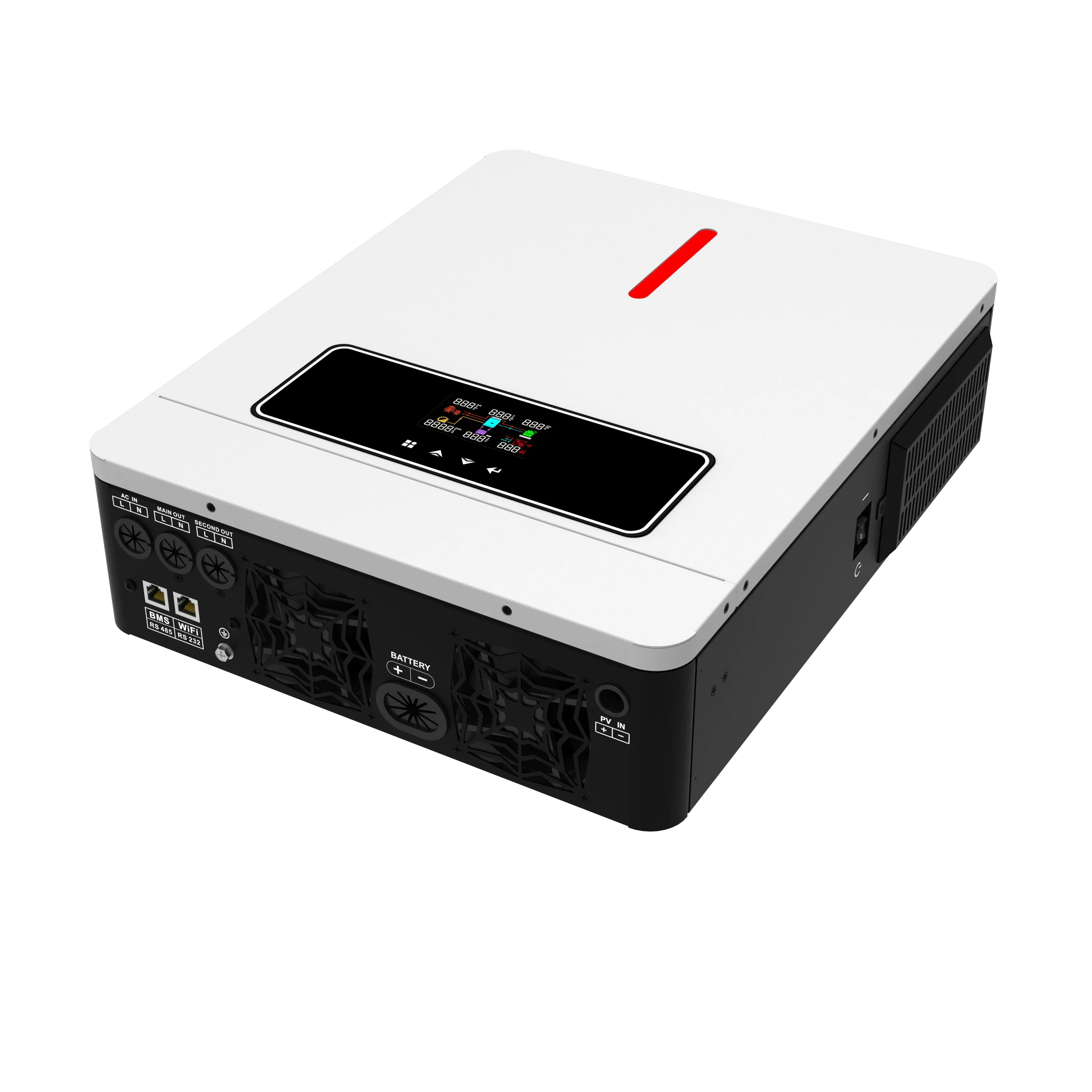 Single/three Phase Solar Power Inverter Price ECO DC48V 3600W Smart Dual Output on Grid Hybrid Solar Inverter
Single/three Phase Solar Power Inverter Price ECO DC48V 3600W Smart Dual Output on Grid Hybrid Solar Inverter