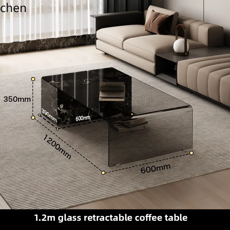 ZML minimalist glass coffee table living room light luxury high-end sense retractable coffee table TV cabinet combination
ZML minimalist glass coffee table living room light luxury high-end sense retractable coffee table TV cabinet combination