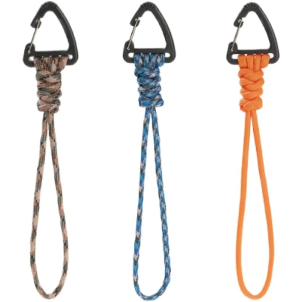 Triangle Carabiner Paracord Keychain - Heavy-Duty Lanyard, Emergency Strength, Water-Resistant for Outdoor Adventures
Triangle Carabiner Paracord Keychain - Heavy-Duty Lanyard, Emergency Strength, Water-Resistant for Outdoor Adventures