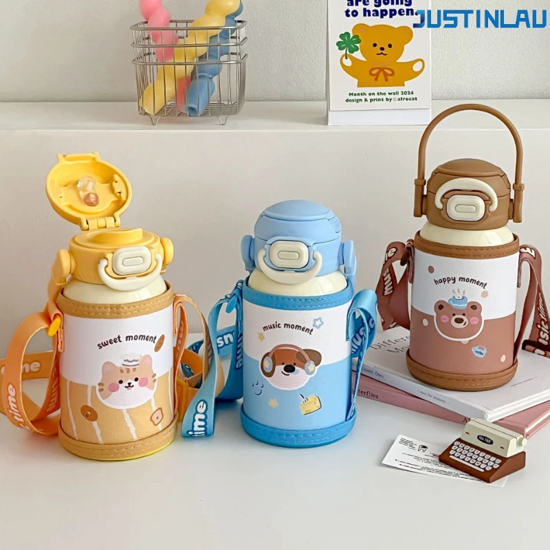 JUSTINLAU 316 Stainless Steel Insulated Cup with High Aesthetic Value Student Children's Straw Cup Portable Water Cup Thermos
JUSTINLAU 316 Stainless Steel Insulated Cup with High Aesthetic Value Student Children's Straw Cup Portable Water Cup Thermos