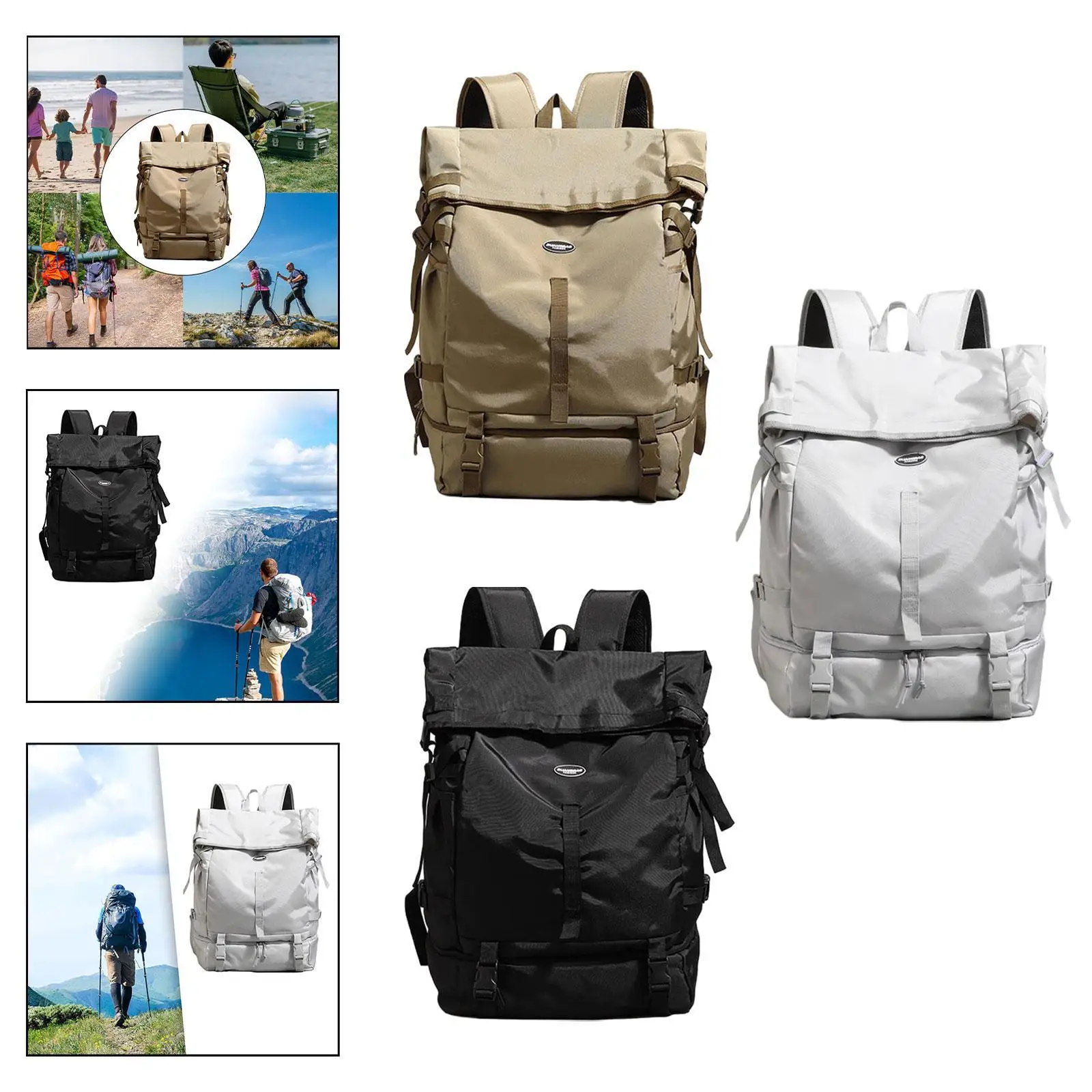 Travel Backpack Multifunctional Adjustable Shoulder Strap for Men with Shoe Compartment for Sports Backpacking Overnight Work
Travel Backpack Multifunctional Adjustable Shoulder Strap for Men with Shoe Compartment for Sports Backpacking Overnight Work
