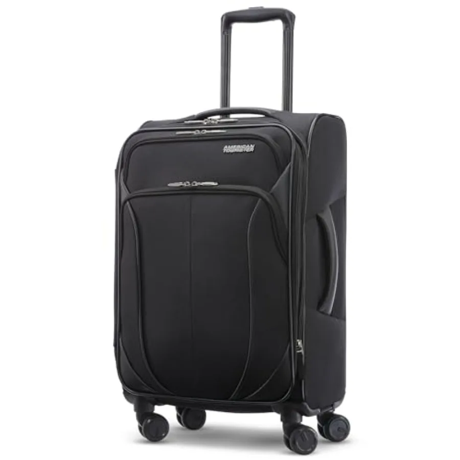 American Tourister 4 KIX 2.0 Expandable Softside Luggage with Spinner Wheels 20 SPINNER BLACK
American Tourister 4 KIX 2.0 Expandable Softside Luggage with Spinner Wheels 20 SPINNER BLACK