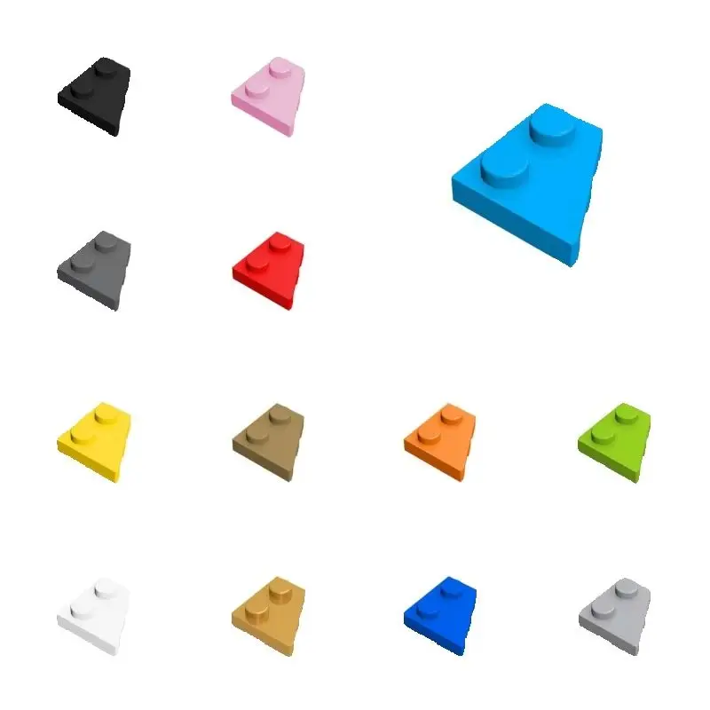 100pcs 24299 Plate 2 x 2 Left Wedge Bricks Collections Bulk For Technical MOC DIY Building Blocks Compatible Modular GBC Toys
100pcs 24299 Plate 2 x 2 Left Wedge Bricks Collections Bulk For Technical MOC DIY Building Blocks Compatible Modular GBC Toys