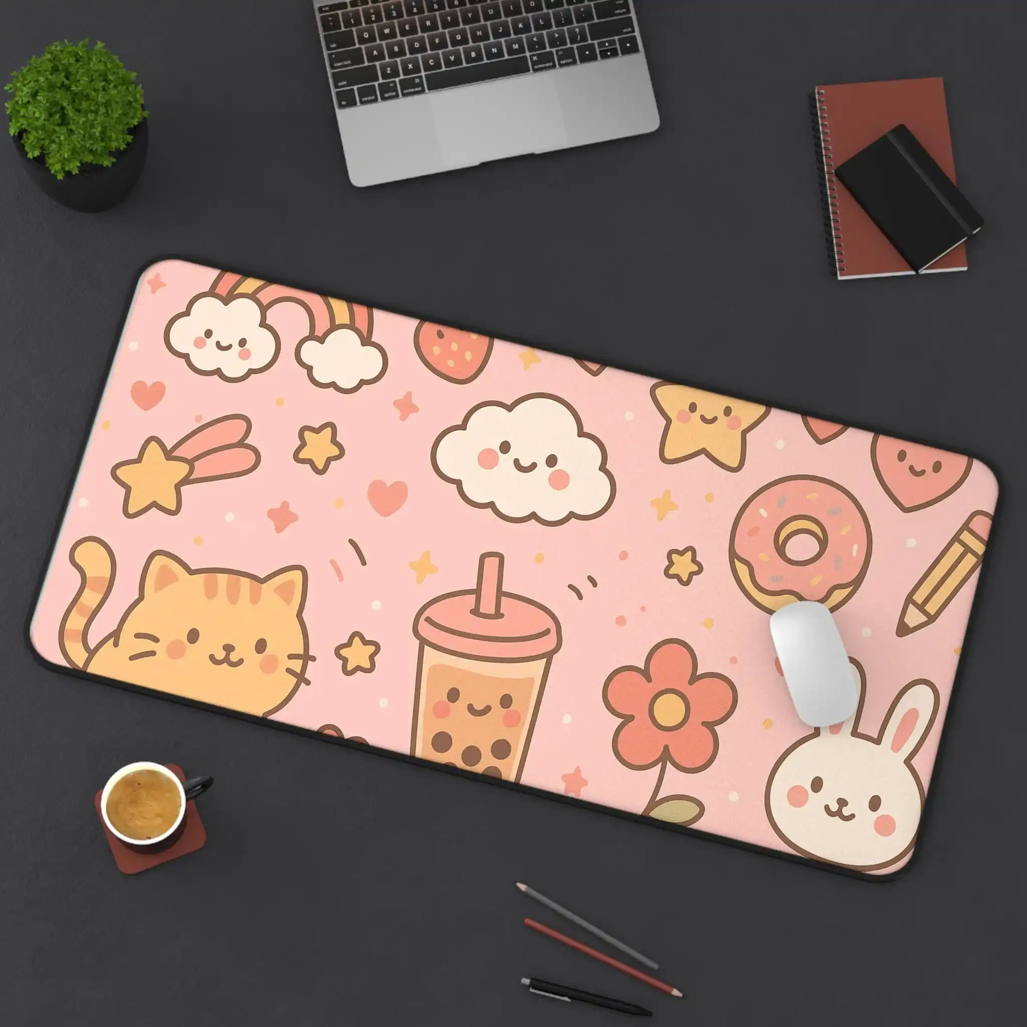 Cute Pearl Milk Tea Mouse Pad, Non-slip and Waterproof Gaming Mouse Pad, Office Desk Decoration Mat, Perfect Gift for Friends
Cute Pearl Milk Tea Mouse Pad, Non-slip and Waterproof Gaming Mouse Pad, Office Desk Decoration Mat, Perfect Gift for Friends