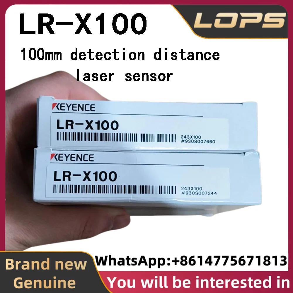 LR-X100 New Original KEYENCE 100mm detection distance laser sensor, Welcome to Inquire
LR-X100 New Original KEYENCE 100mm detection distance laser sensor, Welcome to Inquire