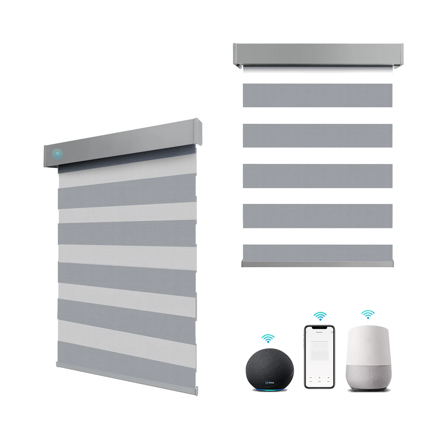 AutomationWireless Smart Control Blackout Window Electrical Battery Motorized Zebra Roller Blinds Shades
AutomationWireless Smart Control Blackout Window Electrical Battery Motorized Zebra Roller Blinds Shades