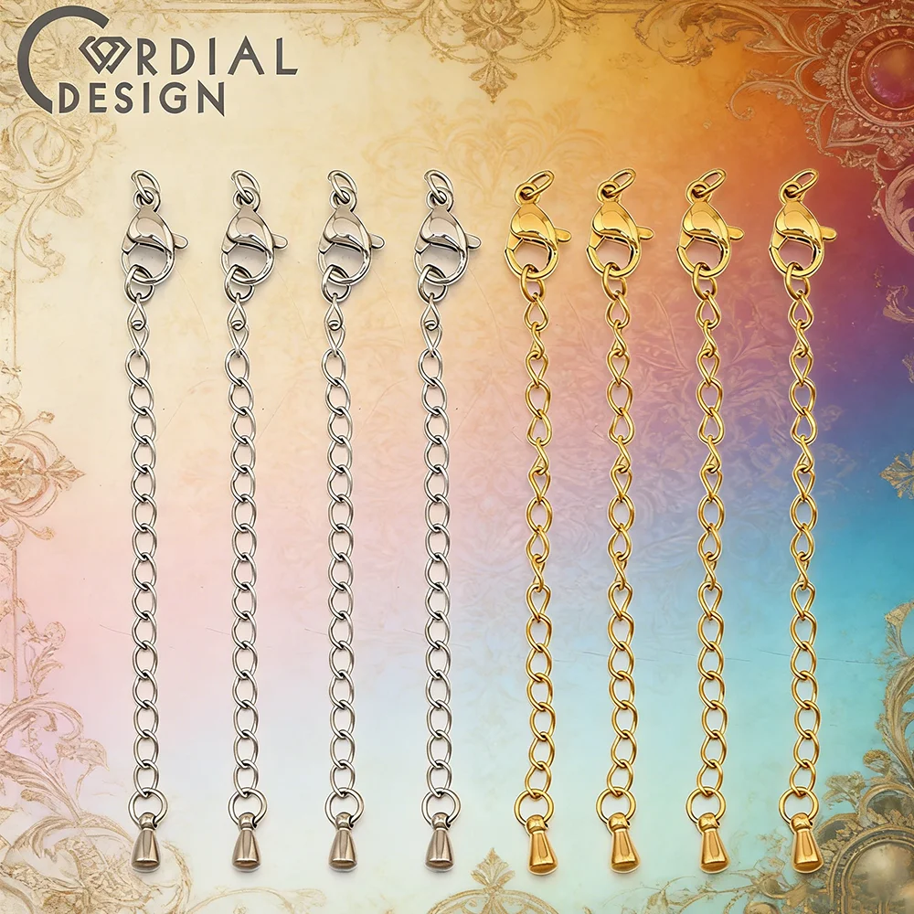 Cordial Design 6*72MM 100Pcs Stainless Steel/Extension Chain/Hand Made/Drop/Jewelry Findings & Components/Connectors/DIY Making
Cordial Design 6*72MM 100Pcs Stainless Steel/Extension Chain/Hand Made/Drop/Jewelry Findings & Components/Connectors/DIY Making