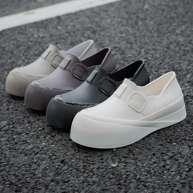 Fashionable Low Cut Waterproof Anti-Slip Thick Bottom Work Boots Women's Rain Shoes Slip-On PVC Material Comfortable Summer S...
Fashionable Low Cut Waterproof Anti-Slip Thick Bottom Work Boots Women's Rain Shoes Slip-On PVC Material Comfortable Summer S...