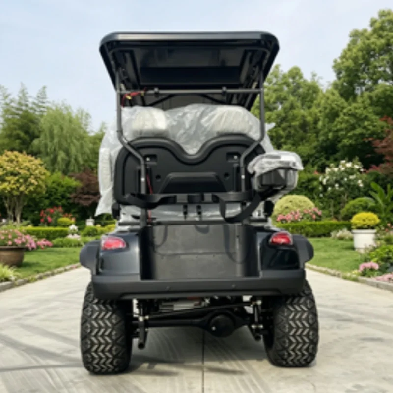 Hot Selling 60V 4KW 6 Seater Hunting Vehicle Electric Golf Cart Off-Road Vehicle Seats With Armrests Gear Adjustment Sound Bar
Hot Selling 60V 4KW 6 Seater Hunting Vehicle Electric Golf Cart Off-Road Vehicle Seats With Armrests Gear Adjustment Sound Bar