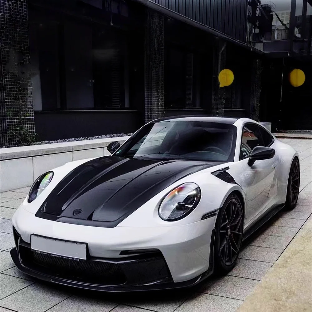 Модифицированный и модернизированный комплект кузова в стиле GT для Porsche 911 922, сухой корпус двигателя из углеродного волокна и объемный капот
Модифицированный и модернизированный комплект кузова в стиле GT для Porsche 911 922, сухой корпус двигателя из углеродного волокна и объемный капот