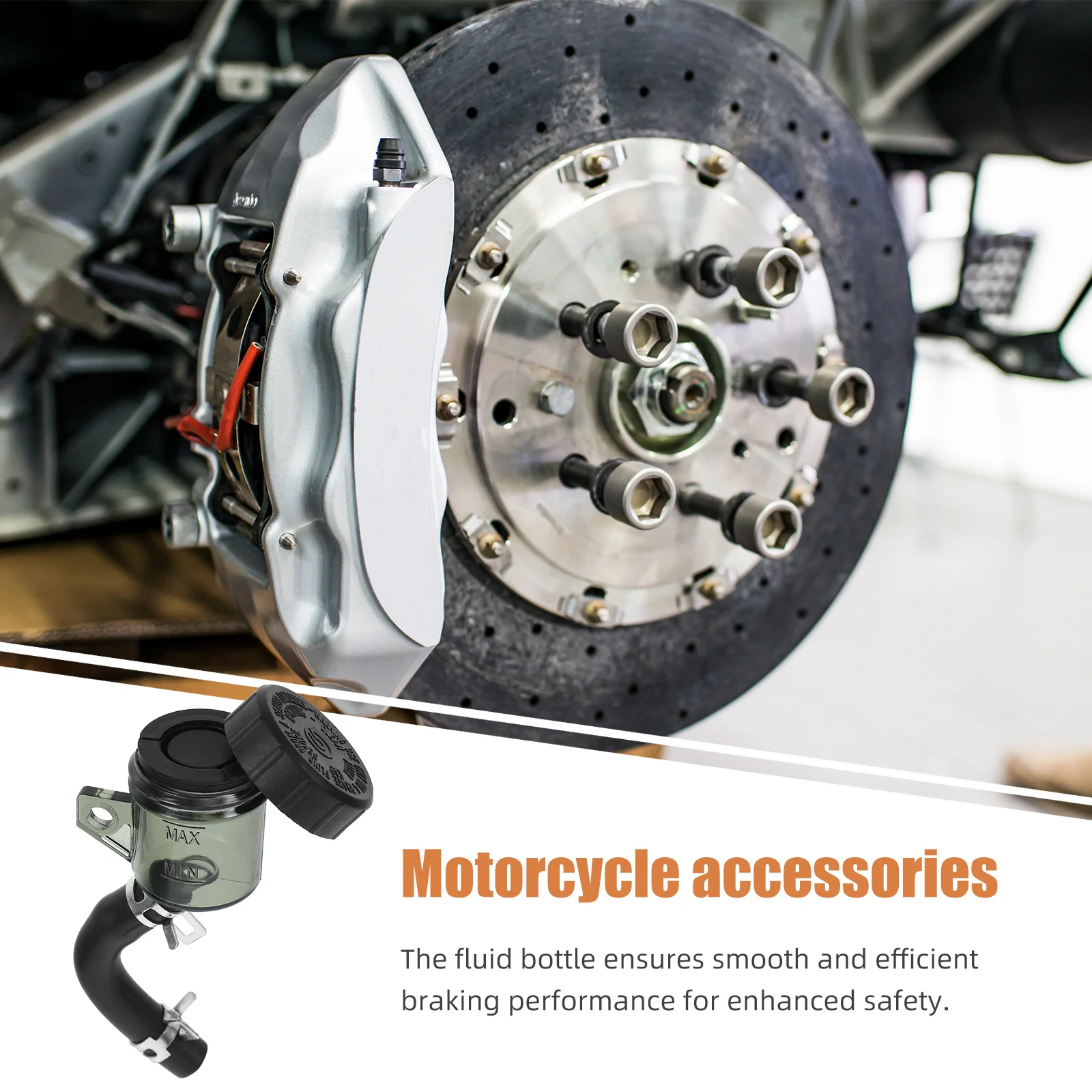 Brake Fluid Reservoir For Motorcycle Front Brake System Plastic Master Cylinder Tank Universal Fit Abs Pump Components 
Brake Fluid Reservoir For Motorcycle Front Brake System Plastic Master Cylinder Tank Universal Fit Abs Pump Components
